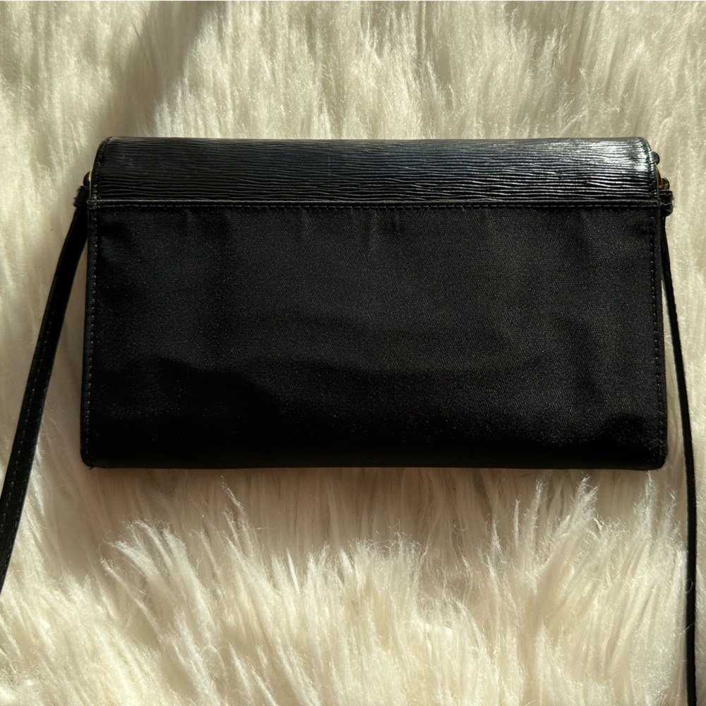 Prada Leather and Nylon Wallet with Detachable Strap - Picture 6 of 14